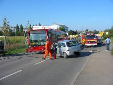 Verkehrsunfall 2, Weilimdorf, Gerlingerstraße