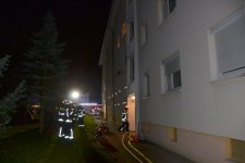 Küchenbrand; Stuttgart-Steinhaldenfeld