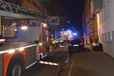 2. Alarm; Wohnungsbrand, S-West, Forststraße