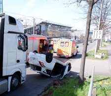 Zwei Verkehrsunfälle in Feuerbach und Untertürkheim