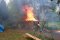 Vegetationsbrand droht auf Gartenhaus überzugreifen; S-Steckfeld